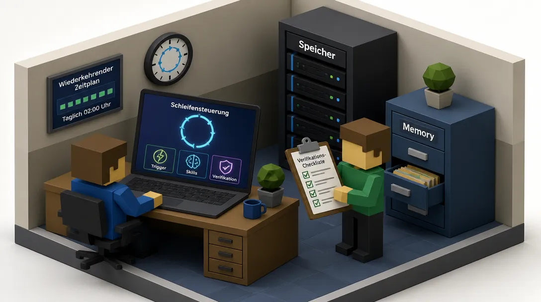 Vorschaubild zu „Loop Engineering: Wiederverwendbare Agenten-Loops statt einmaliger Prompts“