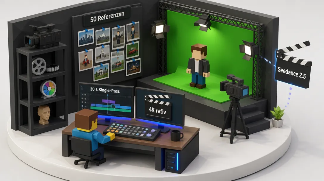 Titelbild zu „ByteDance Seedance 2.5: Was die 30-Sekunden-Vorschau für den Mittelstand konkret bedeutet“